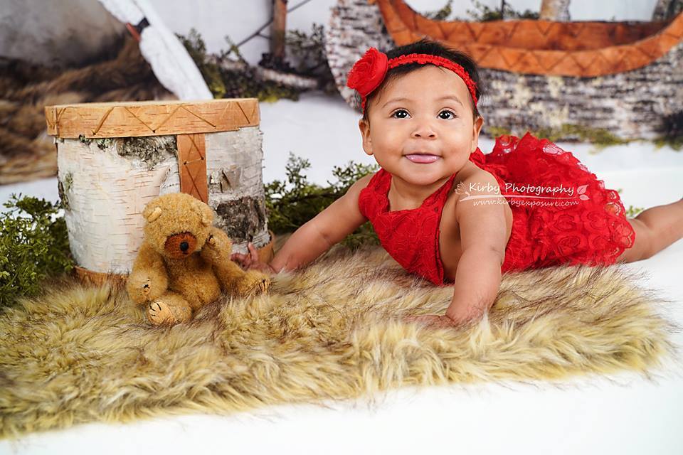 Kate Children Blissfully Birchbark Backdrop for Photography designed by Arica Kirby - Kate Backdrop AU