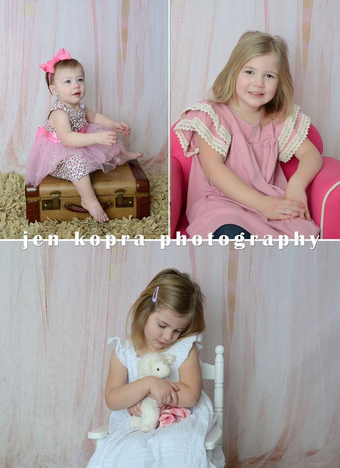 Kate Glitter Me Pink Backdrop for Photography designed by Arica Kirby - Kate Backdrop AU