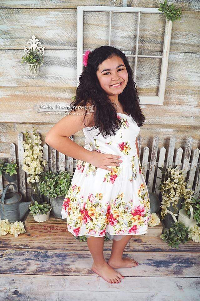 Kate Vintage Spring Veranda Backdrop designed by Arica Kirby - Kate Backdrop AU