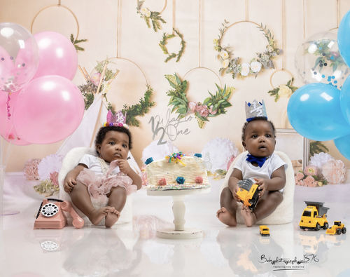 Kate Spring Flowers Camping Children Birthday Backdrop for Photography Designed by Mandy Ringe Photography - Kate Backdrop AU