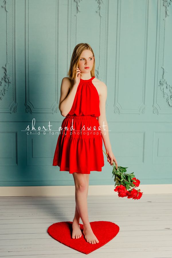 Kate Blue Vintage Wall Backdrop Designed By Jerry_Sina - Kate Backdrop AU