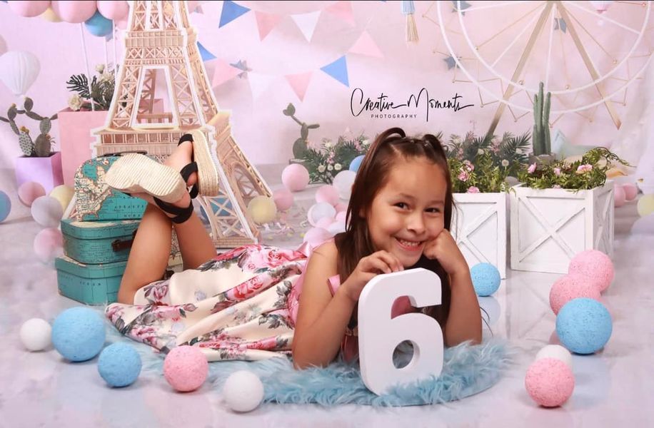 Kate Children Travel Around the World Backdrop for Photography - Kate Backdrop AU