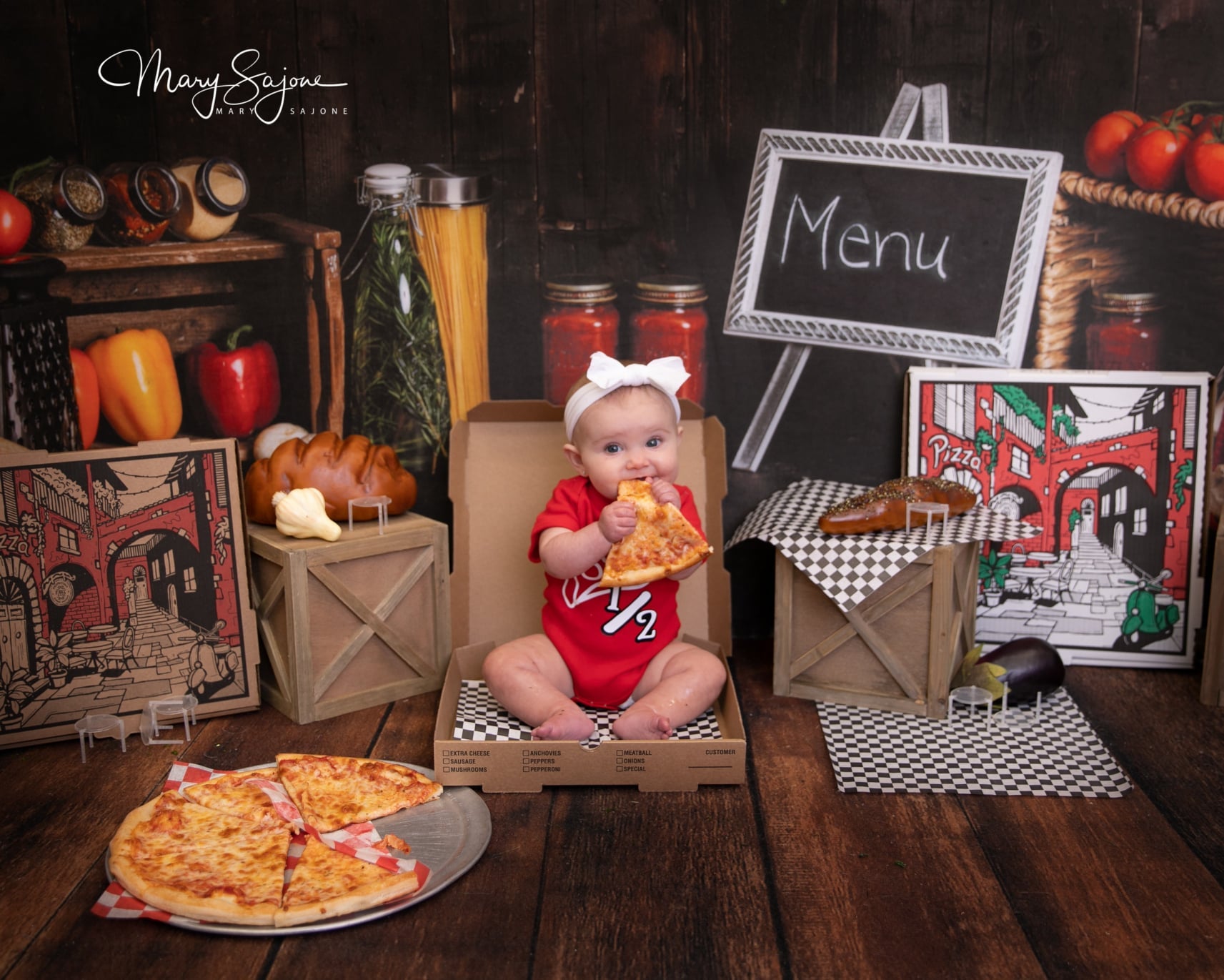 Kate Cake Smash Wood Kitchen Backdrop Designed By Rose Abbas - Kate Backdrop AU