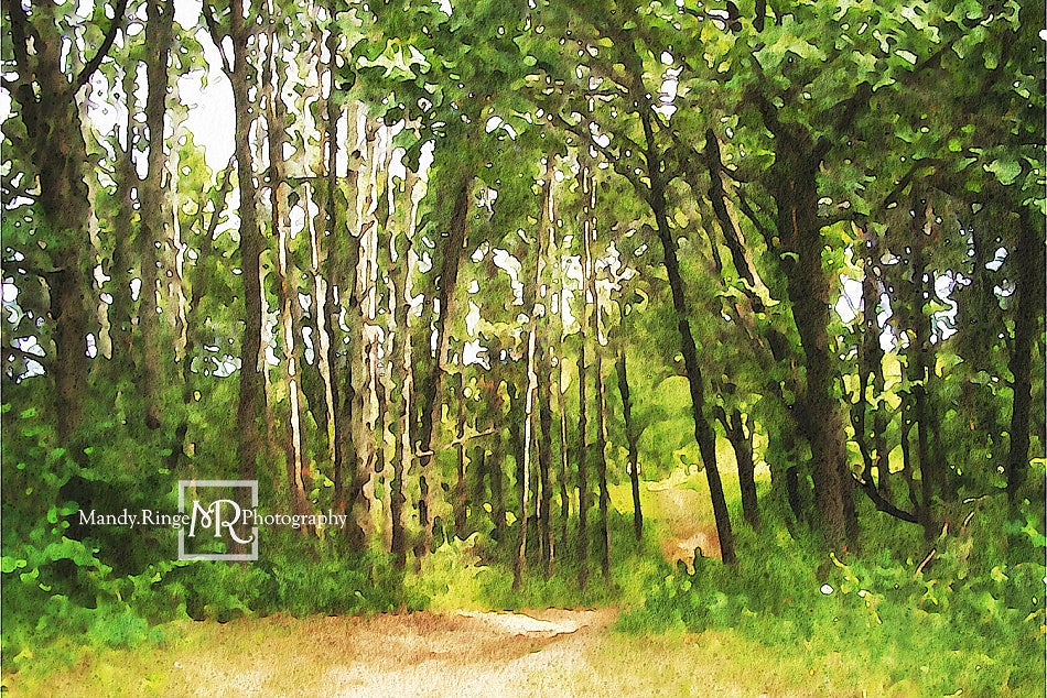 Kate Summer Forest Path Backdrop Designed by Mandy Ringe Photography - Kate Backdrop AU