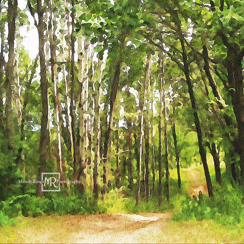 Kate Summer Forest Path Backdrop Designed by Mandy Ringe Photography - Kate Backdrop AU