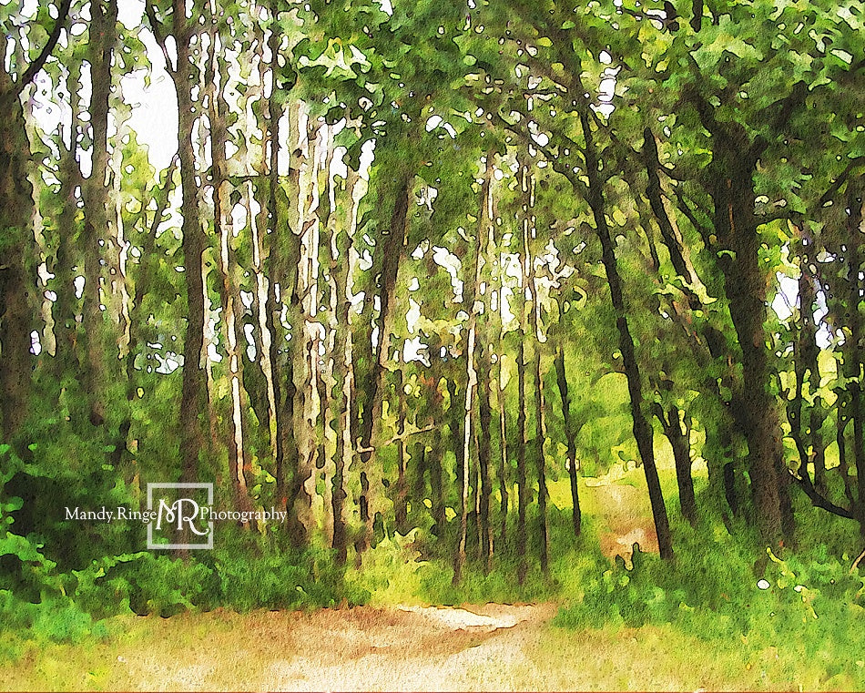 Kate Summer Forest Path Backdrop Designed by Mandy Ringe Photography - Kate Backdrop AU