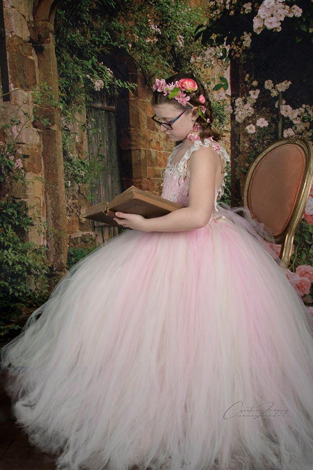 Kate Pink Rose Brick Arch Door Background for Photographer Backdrop for Wedding Pictures - Kate Backdrop AU