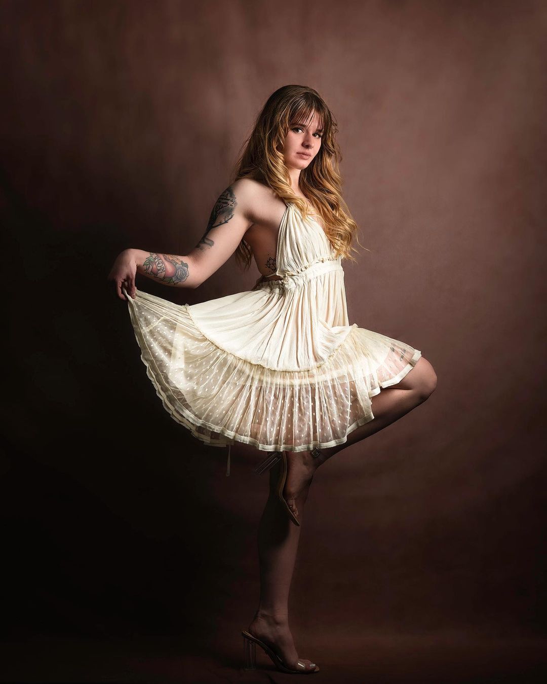 Kate Dark Chocolate Texture Abstract Background Photos Backdrop Portait - Kate Backdrop AU