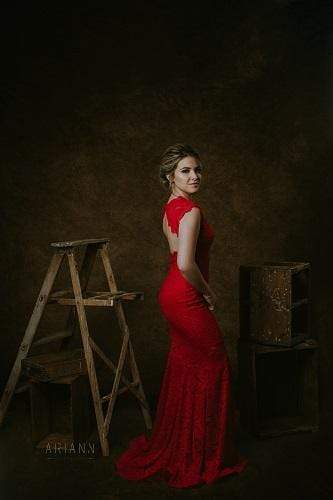 Kate Old Master Abstract Texture Dark Brown Backdrop for Photography - Kate Backdrop AU