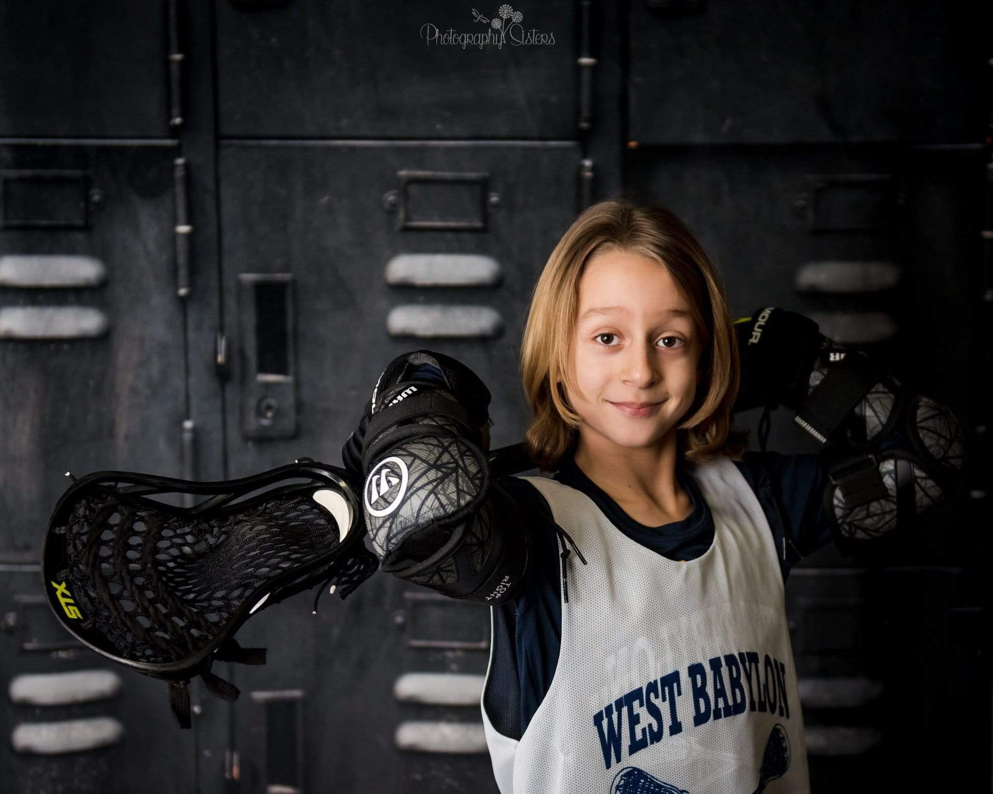 Kate Retro Dark Locker Cabinet Sports Backdrop for Photography - Kate Backdrop AU