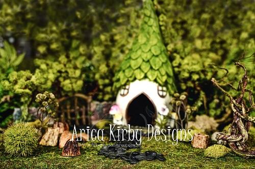 kate Troll Forest backdrop Designed by Arica Kirby - Kate Backdrop AU
