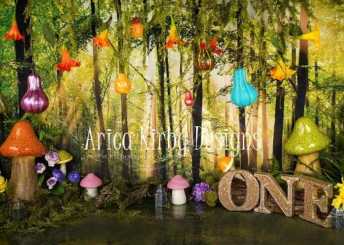 kate Troll Forest ONE backdrop Designed by Arica Kirby - Kate Backdrop AU