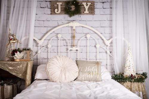 Kate Christmas Headboard Mattress Backdrop Designed By Angela Marie Photography - Kate Backdrop AU