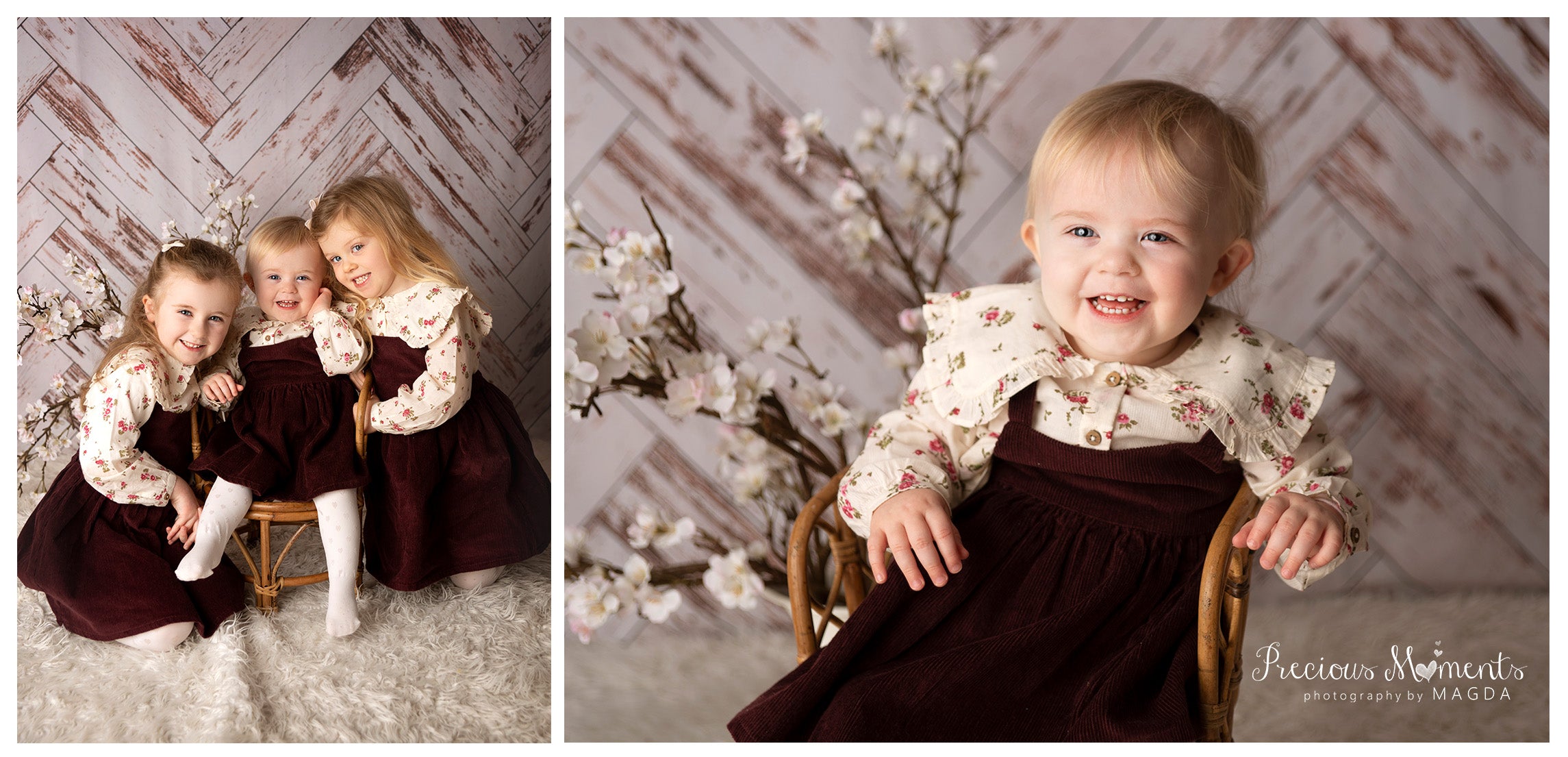 Kate Retro White Waves Wood Backdrop for Photography - Kate Backdrop AU