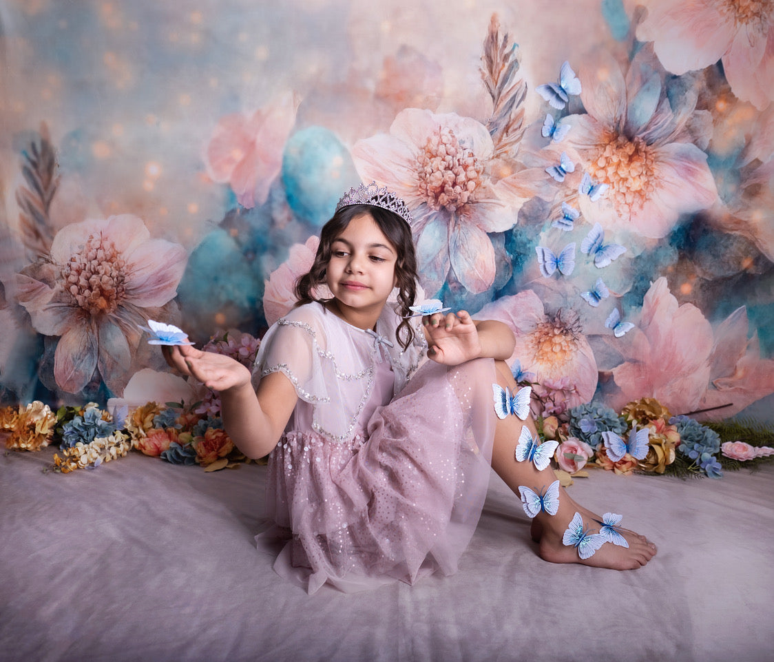 Kate Flower Portrait Backdrop for Photography - Kate Backdrop AU