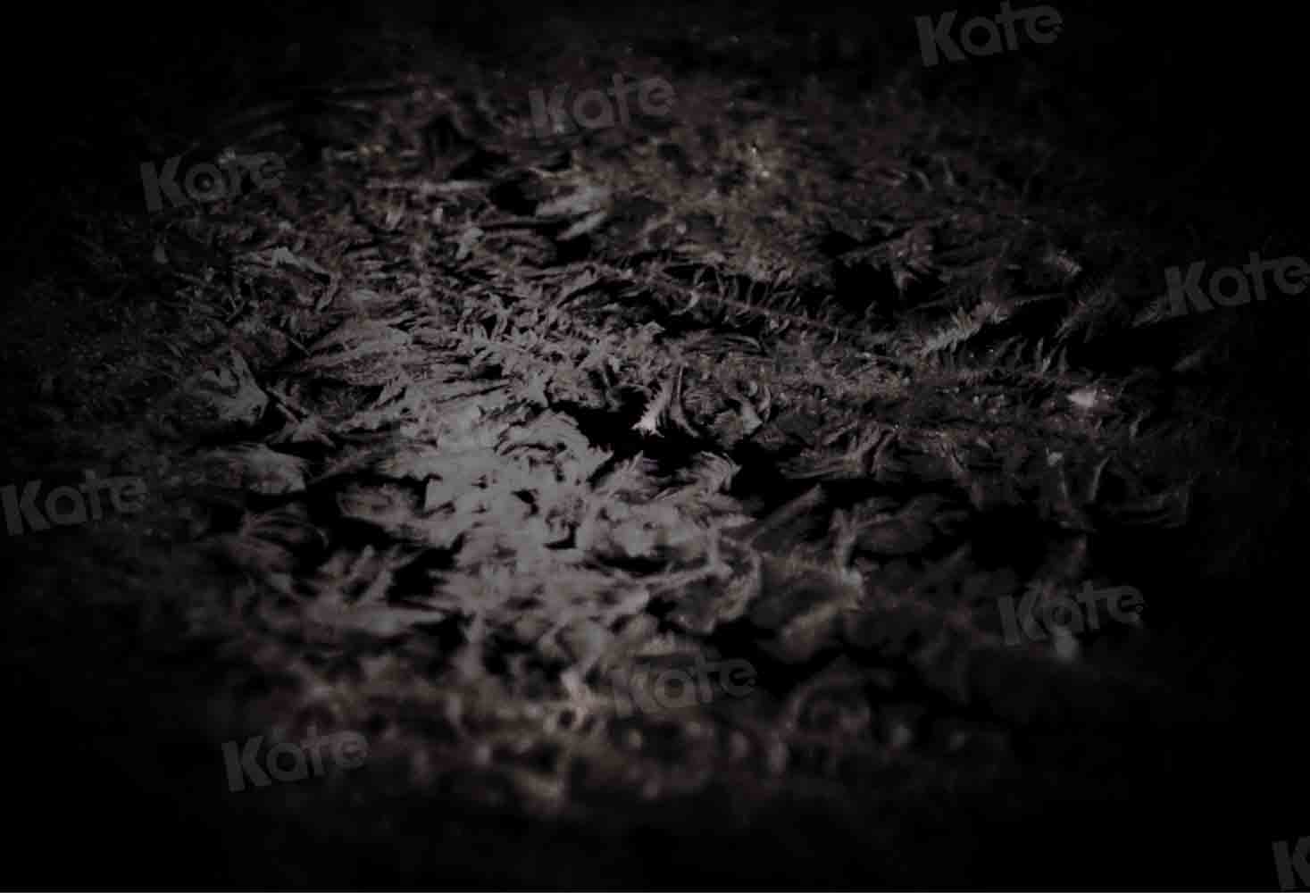 Kate Abstract Black Backdrop Frost Texture Designed by Kate Image - Kate Backdrop AU