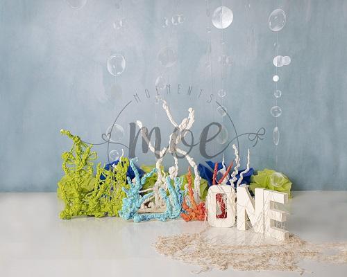 Kate Bubble Guppies 1st Birthday Backdrop Designed By Moements Photography - Kate Backdrop AU