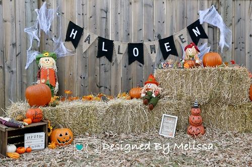 Kate Halloween Day Backdrop Designed by Melissa King - Kate Backdrop AU