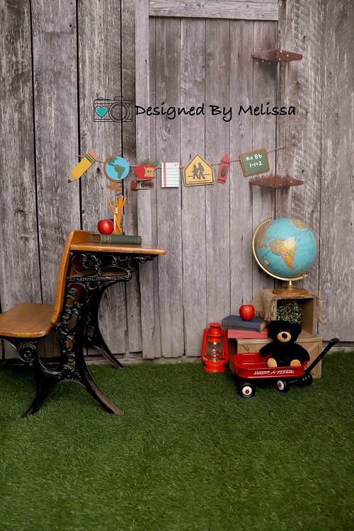 Kate Back to School Backdrop Backyard Designed by Melissa King - Kate Backdrop AU