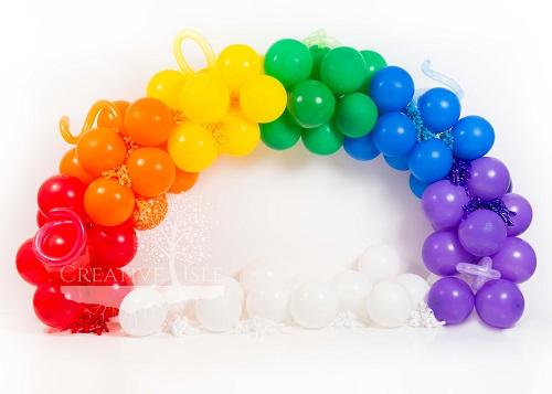 Kate Rainbow Arch Backdrop Designed by Chrissie Green - Kate Backdrop AU