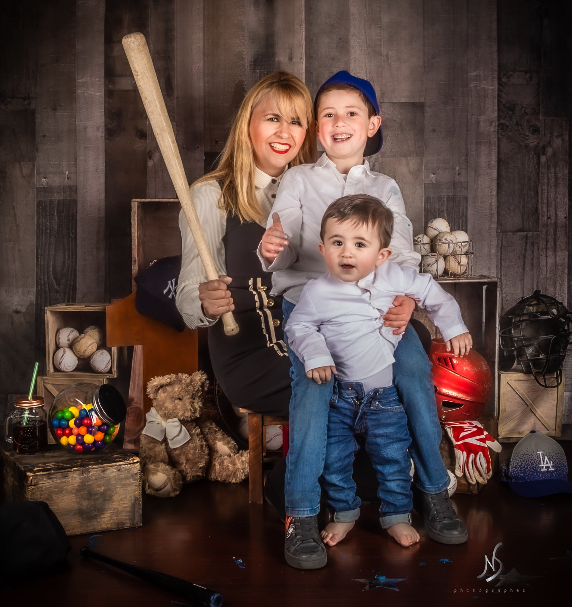 Kate Vintage Baseball Sports Backdrop Designed By Mandy Ringe Photography - Kate Backdrop AU