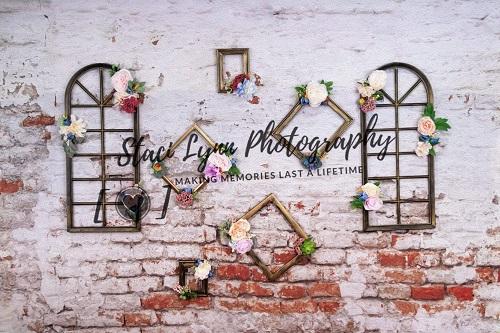 Kate Floral Frames Backdrop Designed By Stacilynnphotography - Kate Backdrop AU