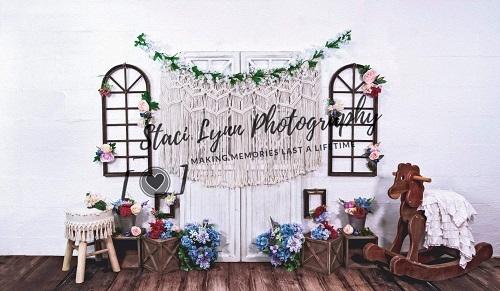 Kate Floral Macram¨¦ Backdrop Designed By Stacilynnphotography - Kate Backdrop AU