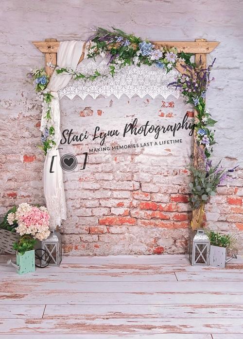 Kate Mother's Day Floral Arch Backdrop Designed by Stacilynnphotography - Kate Backdrop AU
