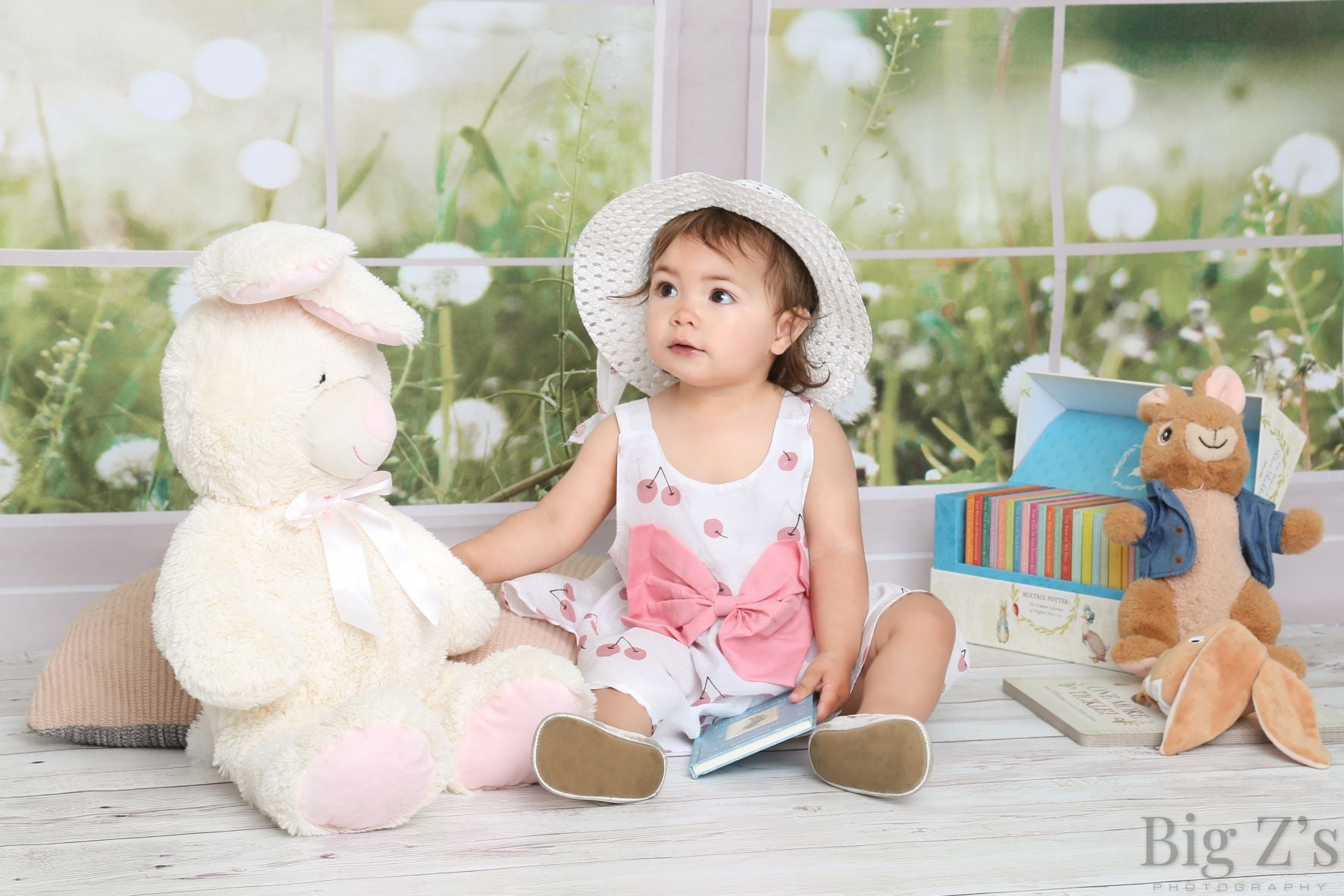 Kate Window Backdrop Spring Garden Designed by Emetselch - Kate Backdrop AU