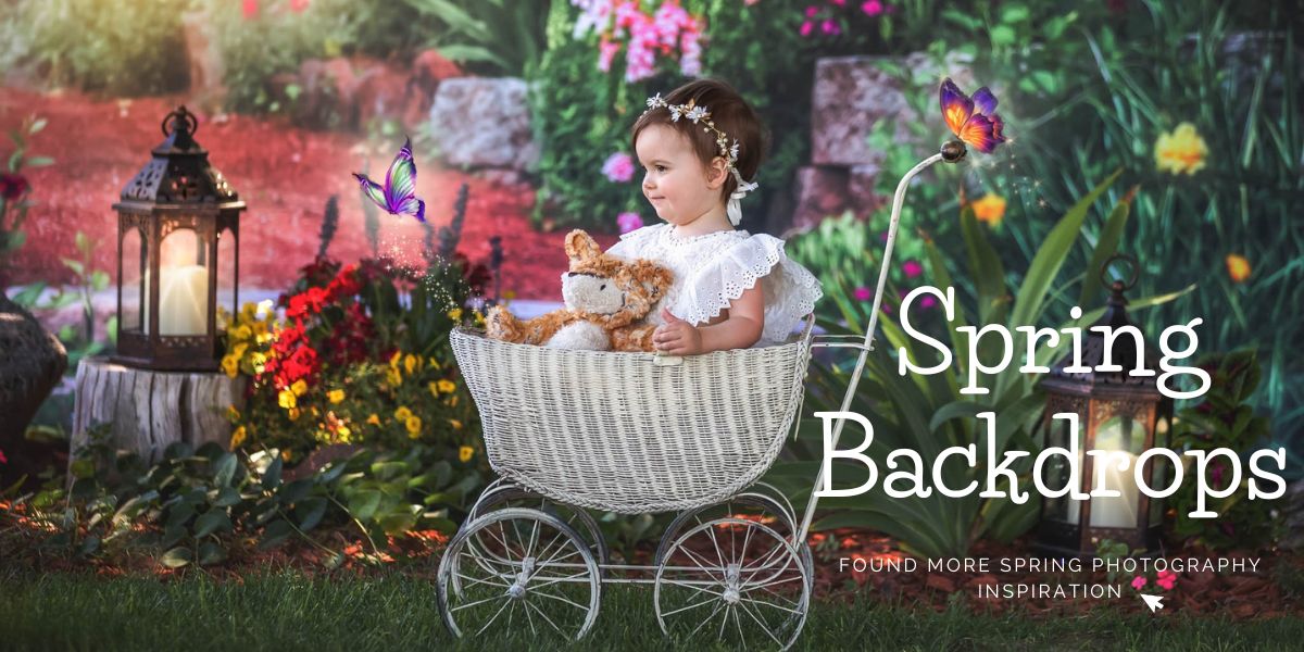 Kate Secret Garden Backdrop for Photography Designed by Lisa Granden - Kate Backdrop AU