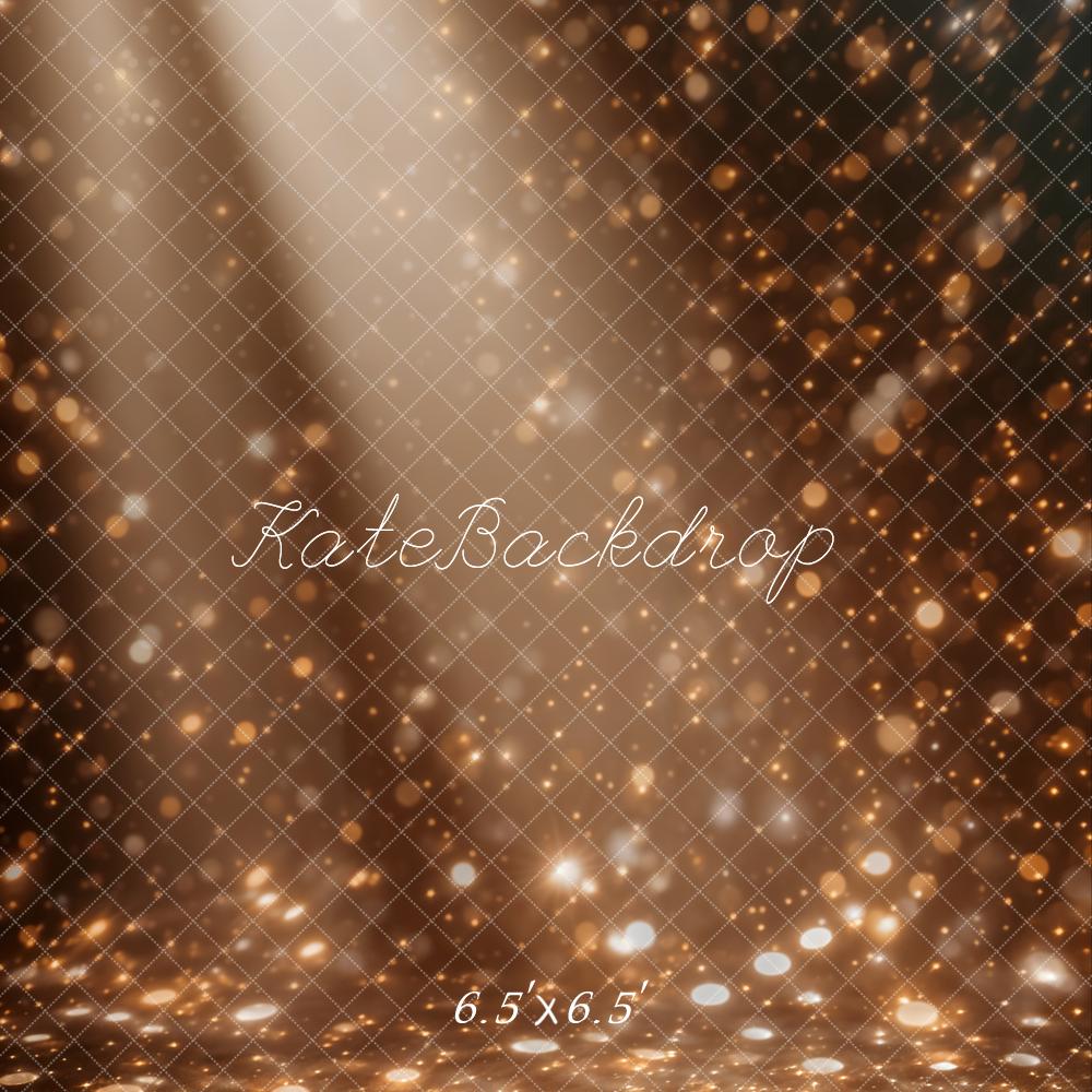 Kate Golden Bokeh Light Rays Backdrop Designed by Chain Photography - Kate Backdrop AU
