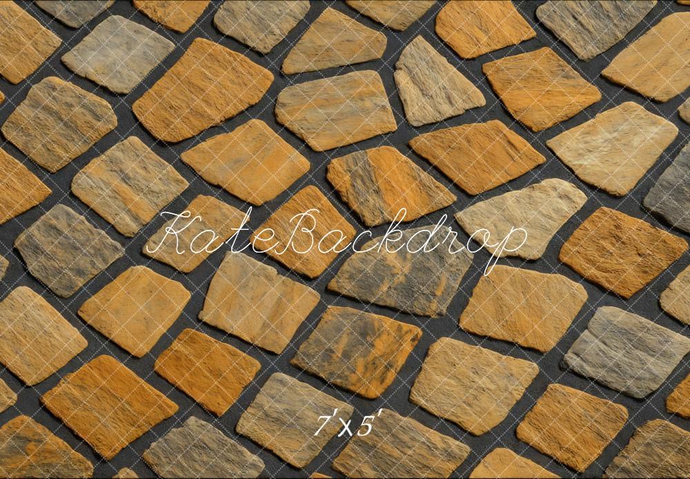 Kate Cobblestone Stone Pattern Backdrop Designed by Mini MakeBelieve