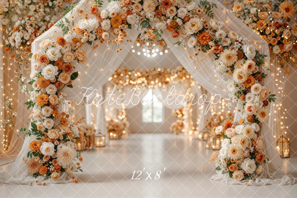Lightning Deal Kate Wedding Flower Arch Backdrop Designed by Emetselch