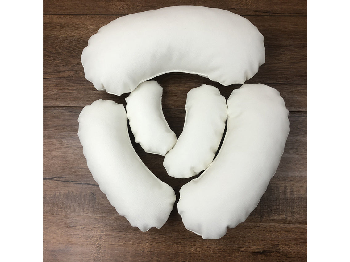 Kate Newborn White Moon Crescent Shape Posing pillows for Photography