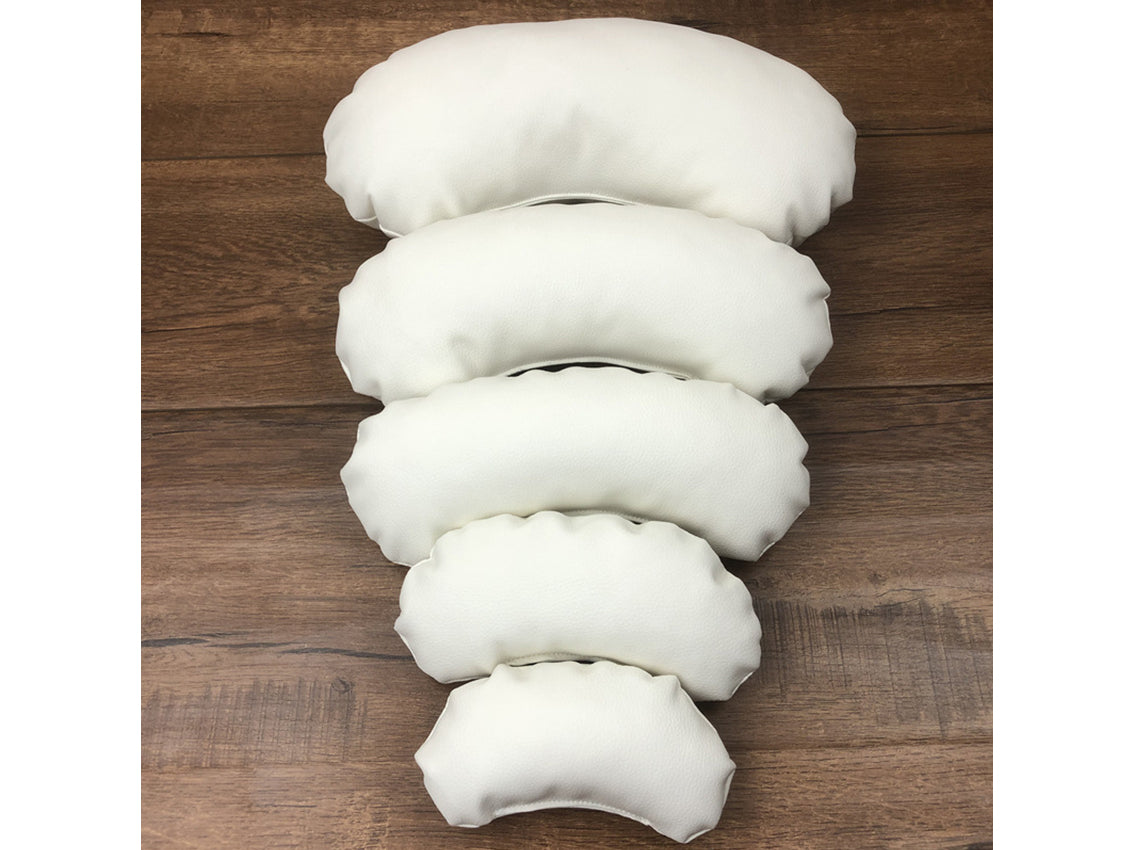 Kate Newborn White Moon Crescent Shape Posing pillows for Photography