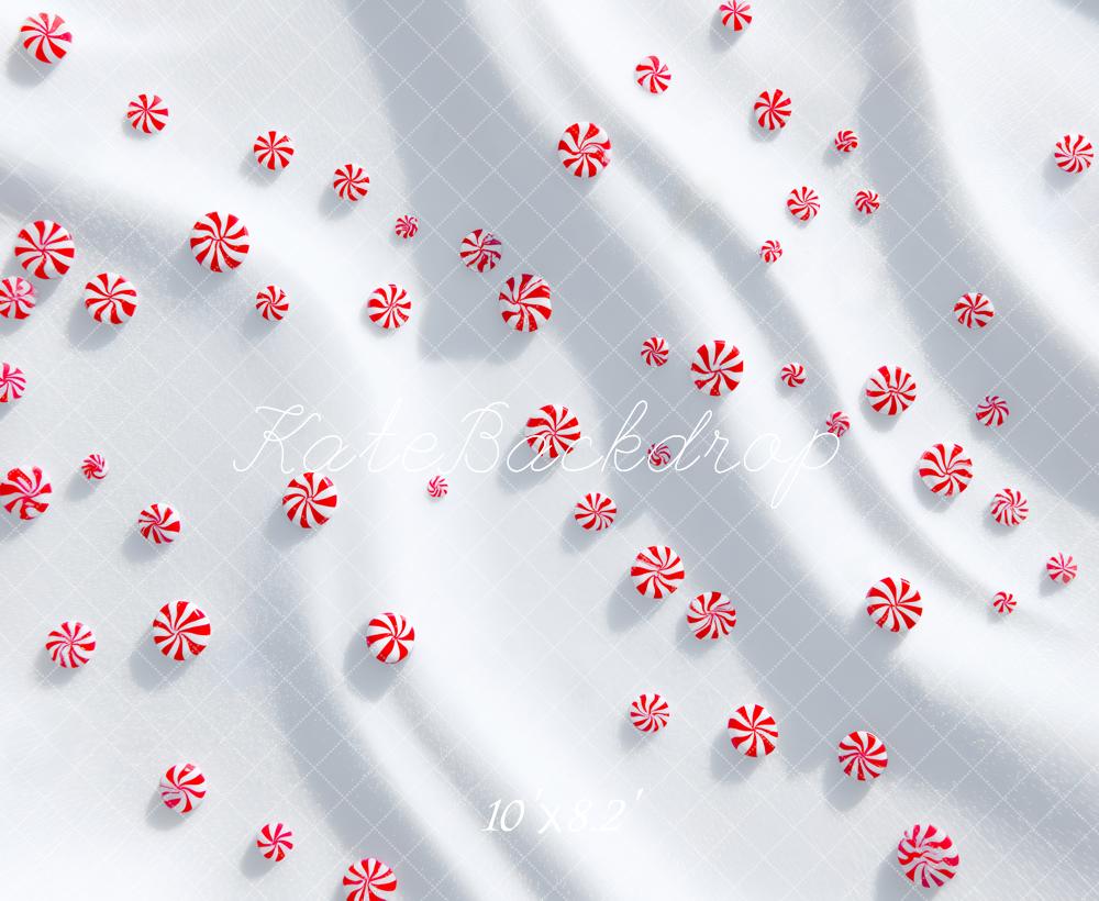 Kate Snow Candy Winter Backdrop Designed by Patty Roberts - Kate Backdrop AU
