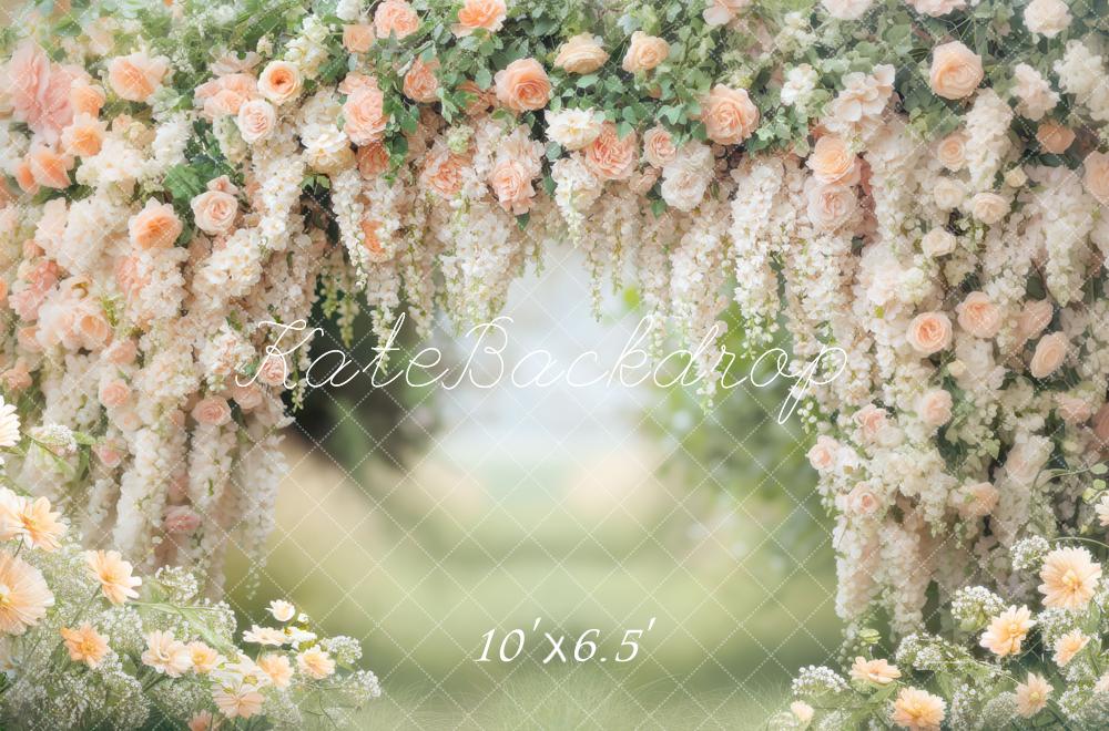 Kate Spring Flowers Bloom Backdrop Designed by Mini MakeBelieve - Kate Backdrop AU