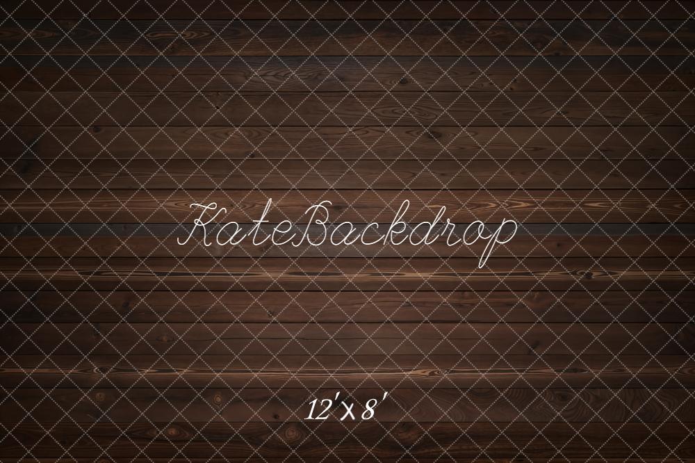 Kate Dark Wood Planks Backdrop Designed by Kate Image - Kate Backdrop AU