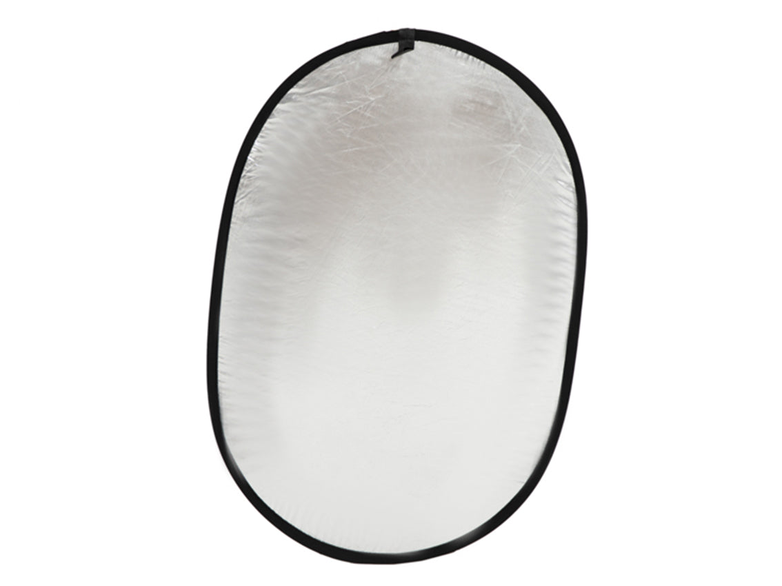 2-In-1 Portable Collapsible Oval Reflector For Studio Multi Photo Disc(Gold/Silver)