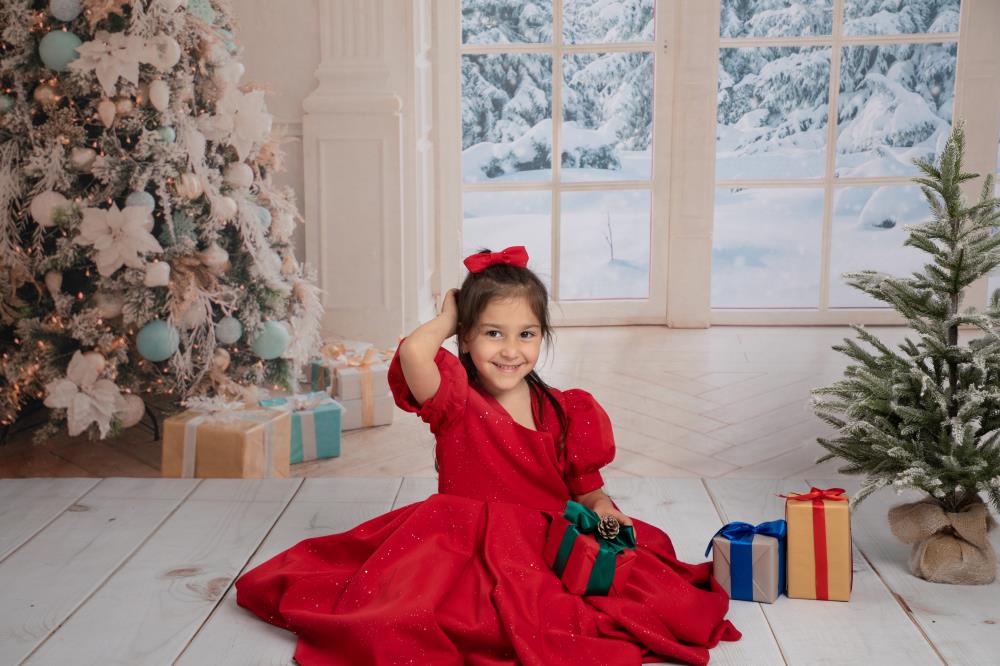 Kate Christmas White Backdrop Winter for Photography - Kate Backdrop AU