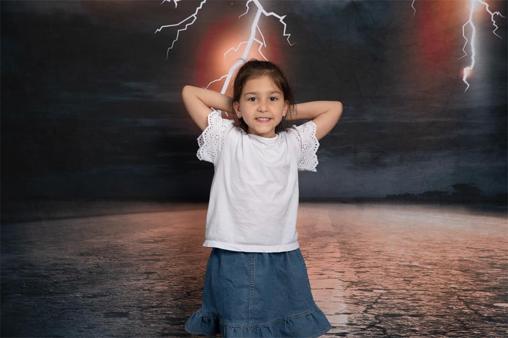 Kate Dark Sky Road Backdrop for Sports Photography designed by Jerry_Sina - Kate Backdrop AU