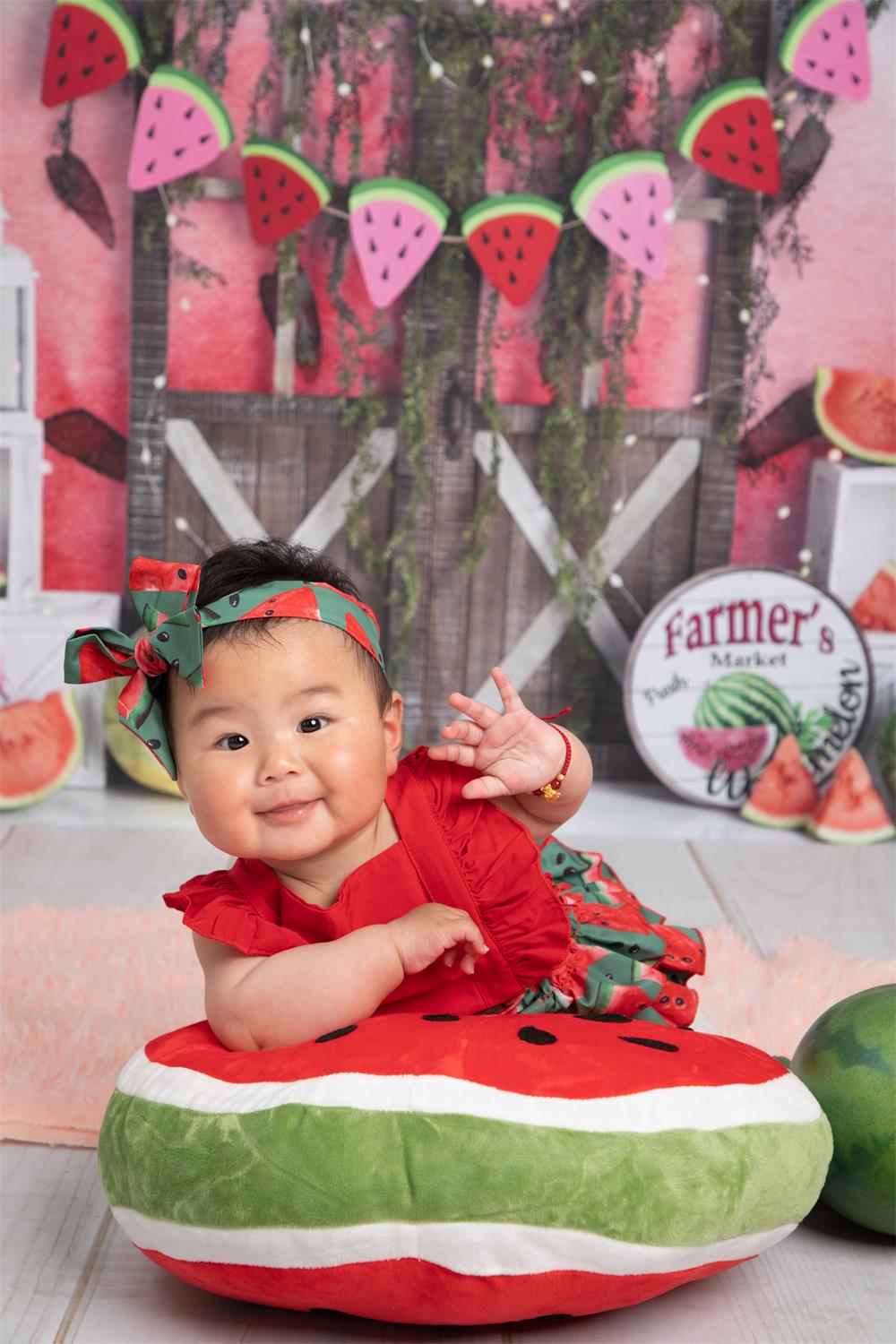 Kate Watermelon Celebration Backdrop Designed by Mandy Ringe Photography - Kate Backdrop AU