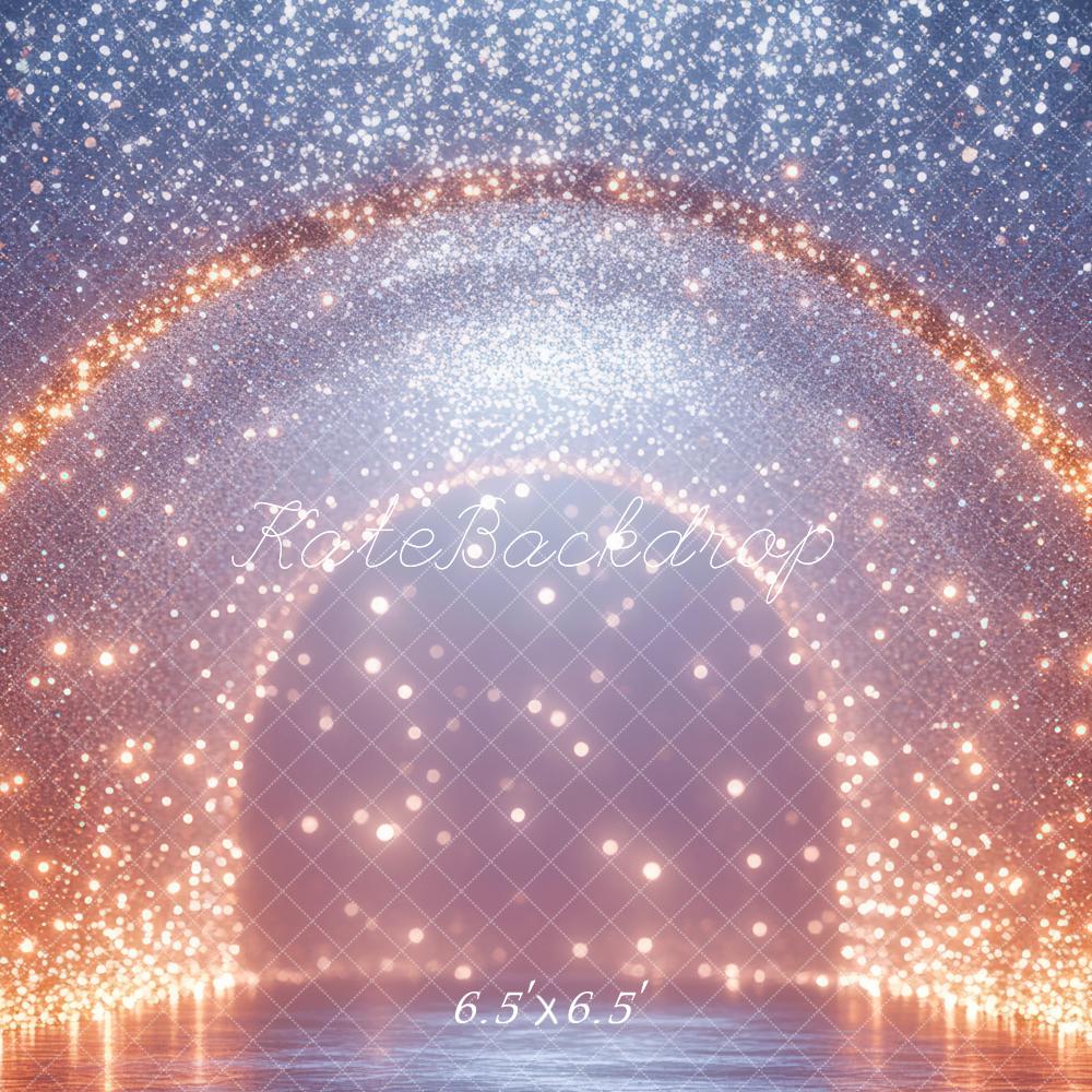 Kate Glitter Arched Lights Sparkle Backdrop Designed by Mini MakeBelieve - Kate Backdrop AU