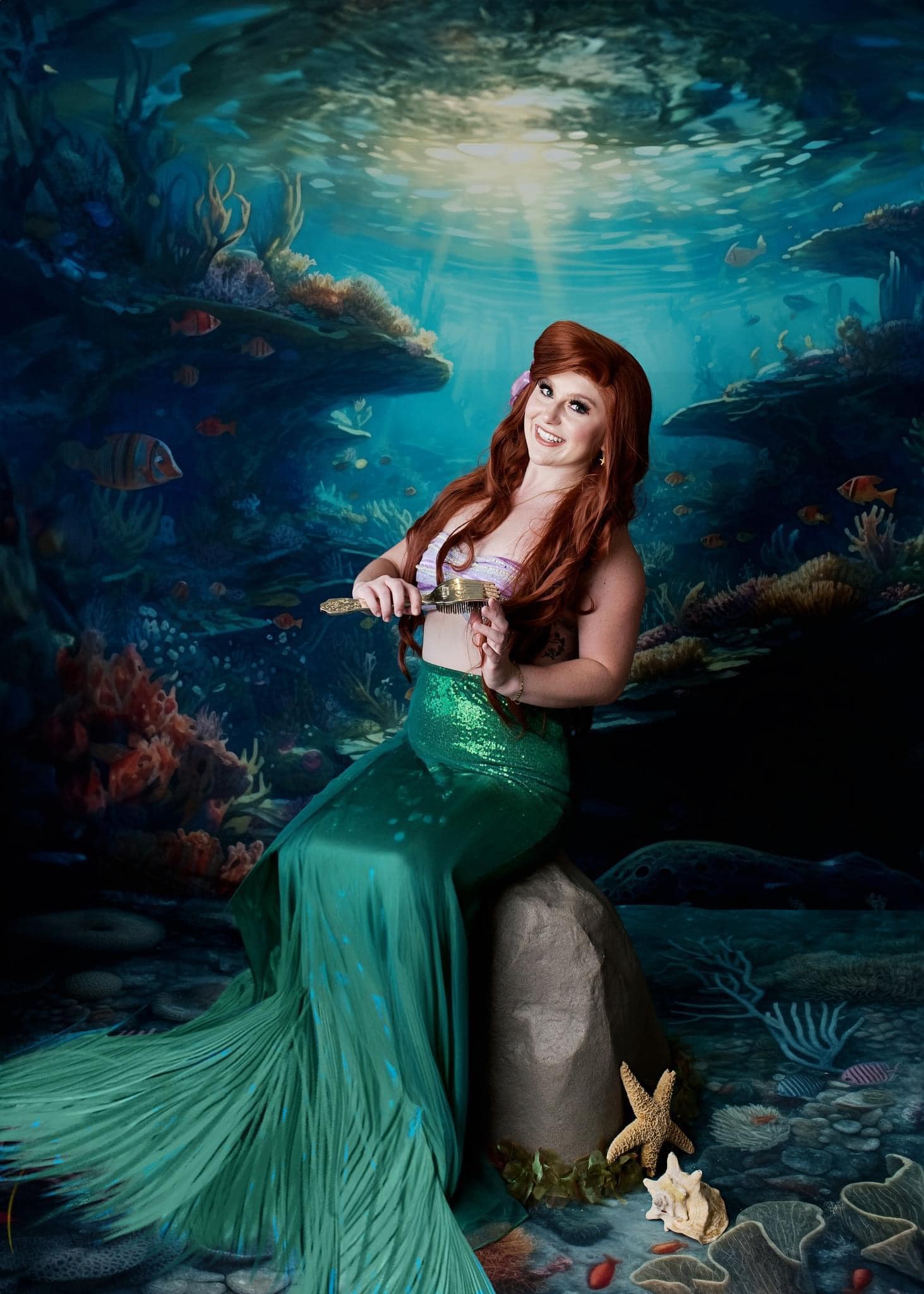 Kate Summer Underwater Ocean Backdrop Reef Designed by Mandy Ringe Photography - Kate Backdrop AU