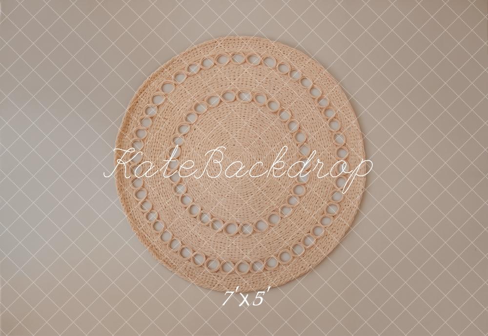 Kate Woven Circle Diamond Pattern Backdrop Designed by Emetselch - Kate Backdrop AU