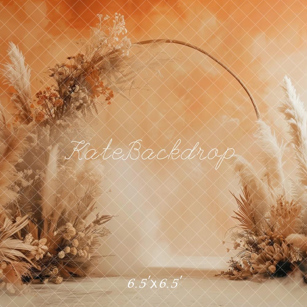 Kate Arch Dried Grass Backdrop Designed by Patty Roberts