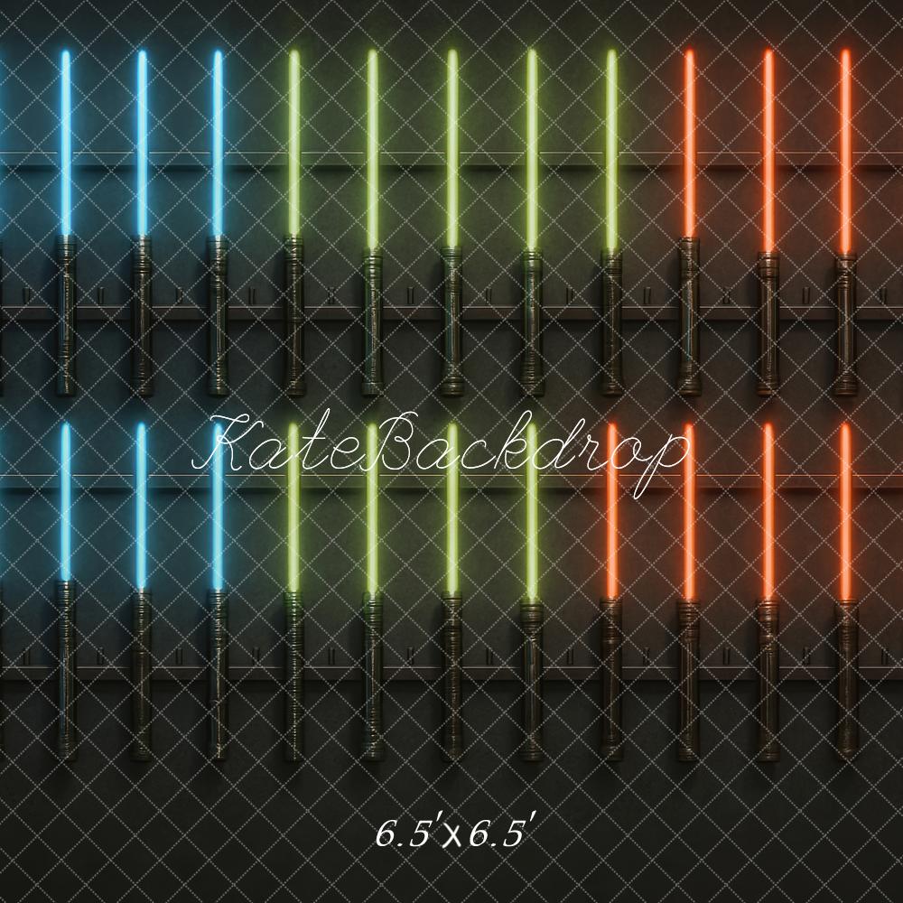 Kate Colourful Neon Light Wall Backdrop Designed by Megan Leigh - Kate Backdrop AU