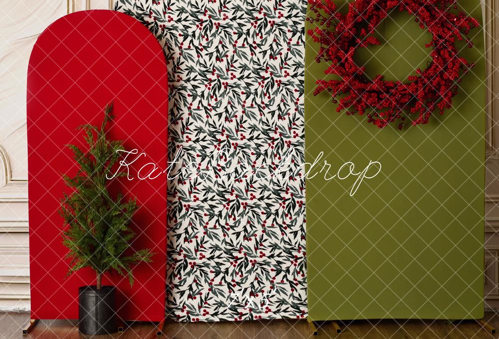 Kate Christmas Cozy Boho Backdrop Designed by Mandy Ringe