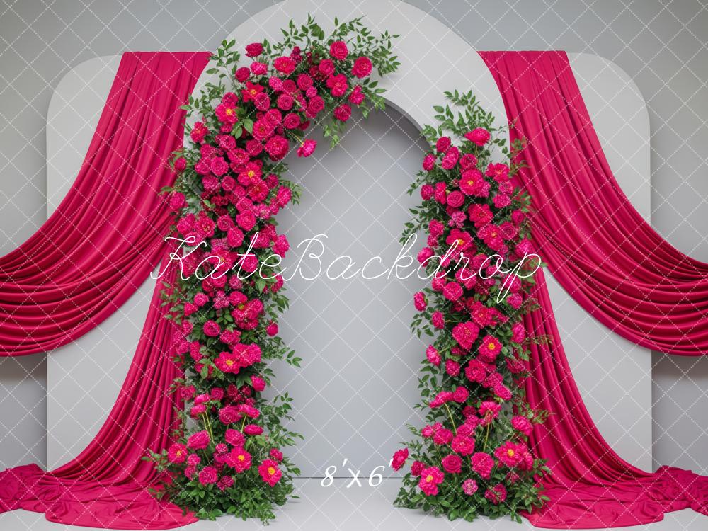 Kate Flower Arch Wedding Party Backdrop Designed by Patty Roberts