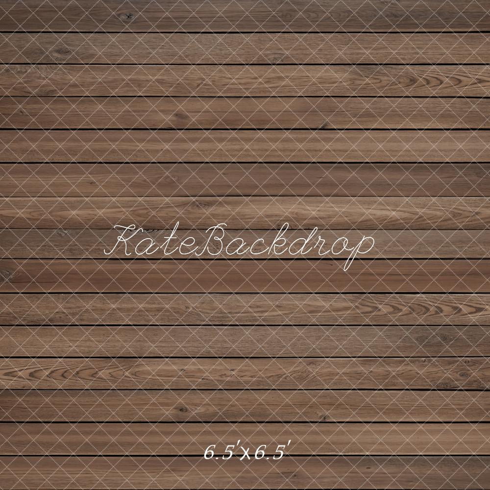 Kate Wood Plank Texture Brown Backdrop Designed by GQ - Kate Backdrop AU